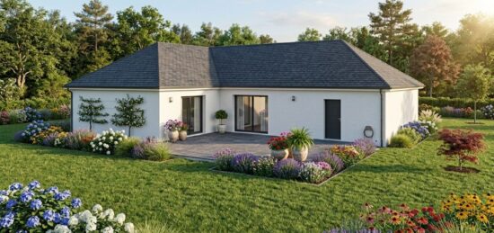 Maison neuve à Sainte-Gemme, Centre-Val de Loire