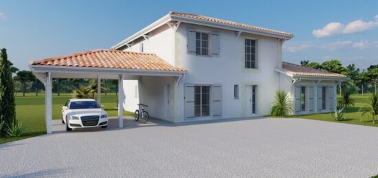 Maison neuve à , Landes