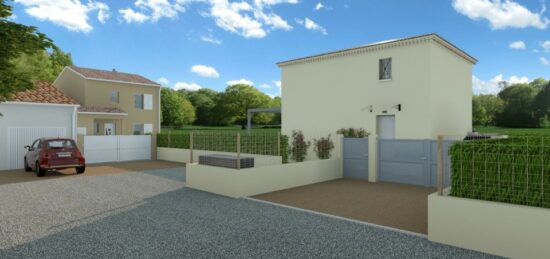 Maison neuve à Saint-Romain-en-Viennois, Provence-Alpes-Côte d'Azur
