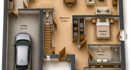 Sorigny Maison neuve - 2615440-10650modele8202606183pfU0.jpeg Maisons France Confort
