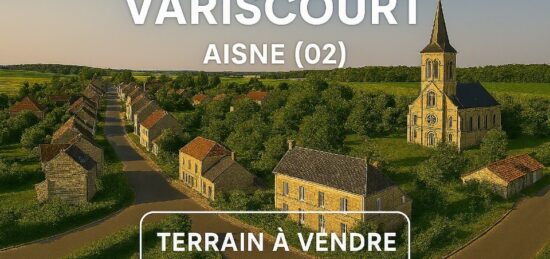 Terrain à bâtir à Variscourt, Hauts-de-France