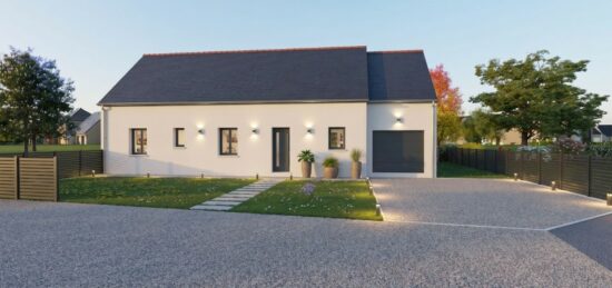 Maison neuve à Mosnes, Centre-Val de Loire