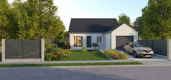 Maison neuve à Saint-Antoine-du-Rocher, Centre-Val de Loire