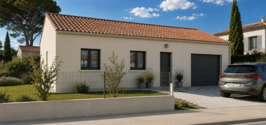 Maison neuve à Souvignargues, Occitanie
