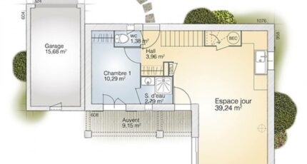 Montagnac Maison neuve - 2662470-269461_plan-maison-tourmaline-90-tradition-rdc.jpg Maisons France Confort