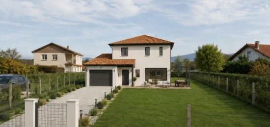 Maison neuve à Dolomieu, Auvergne-Rhône-Alpes