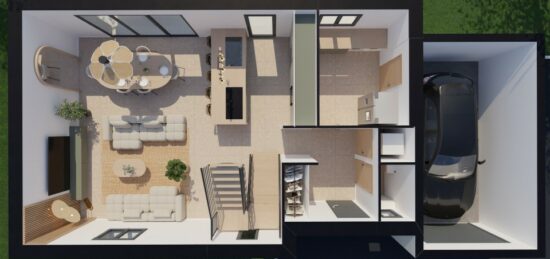 Maison neuve à , Isère