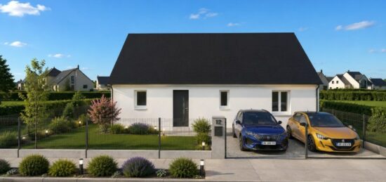 Maison neuve à Notre-Dame-d'Oé, Centre-Val de Loire