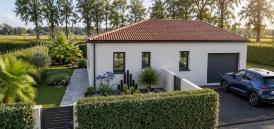 Maison neuve à Pollestres, Occitanie
