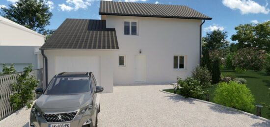 Maison neuve à Vallières, Auvergne-Rhône-Alpes
