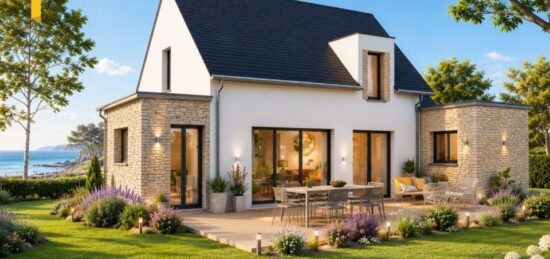 Maison neuve à Cancale, Bretagne
