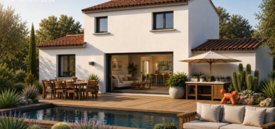 Maison neuve à Gréasque, Provence-Alpes-Côte d'Azur