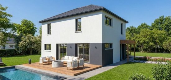 Maison neuve à Ostwald, Grand Est