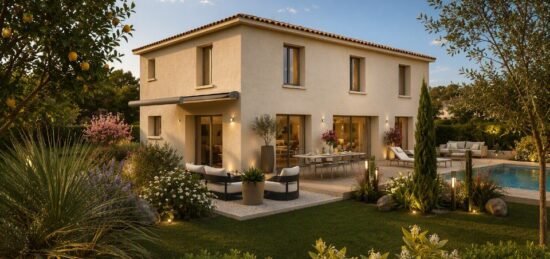 Maison neuve à Roquefort-les-Pins, Provence-Alpes-Côte d'Azur