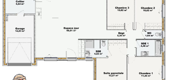 Maison neuve à , Seine-et-Marne