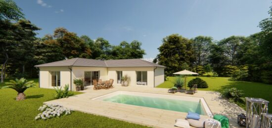 Maison neuve à Souillac, Occitanie