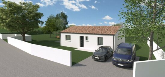 Maison neuve à Saint-Christophe, Nouvelle-Aquitaine