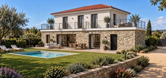 Maison neuve à Hyères, Provence-Alpes-Côte d'Azur