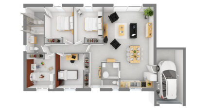 Buzet-sur-Tarn Maison neuve - 2677094-4586modele720191218bxyRl.jpeg Maisons France Confort