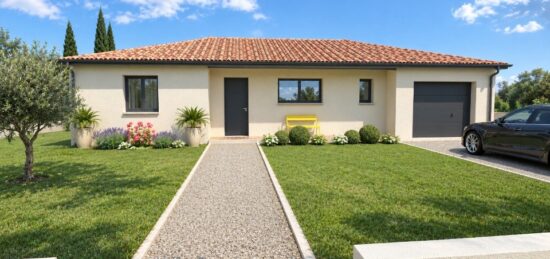 Maison neuve à Prunet, Occitanie