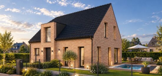 Maison neuve à Oignies, Hauts-de-France
