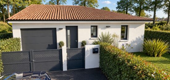 Maison neuve à Ponteilla, Occitanie