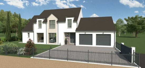 Maison neuve à Rillé, Centre-Val de Loire
