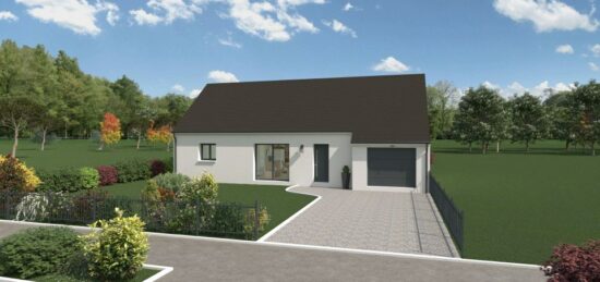 Maison neuve à Rillé, Centre-Val de Loire