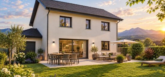 Maison neuve à , Haute-Savoie
