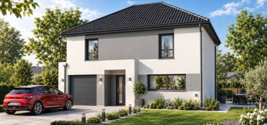Maison neuve à Oignies, Hauts-de-France