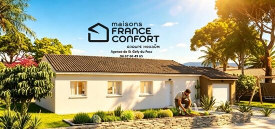 Maison neuve à Juvignac, Occitanie