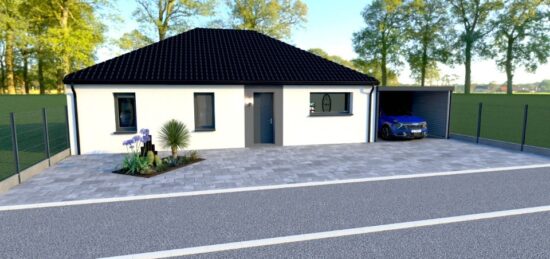 Maison neuve à Ostricourt, Hauts-de-France