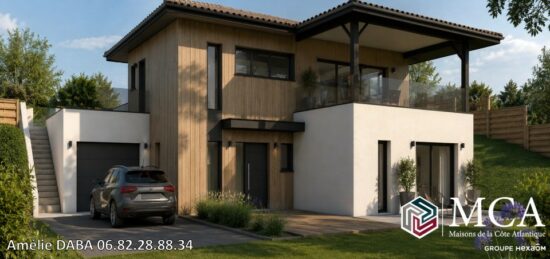 Maison neuve à Seignosse, Nouvelle-Aquitaine