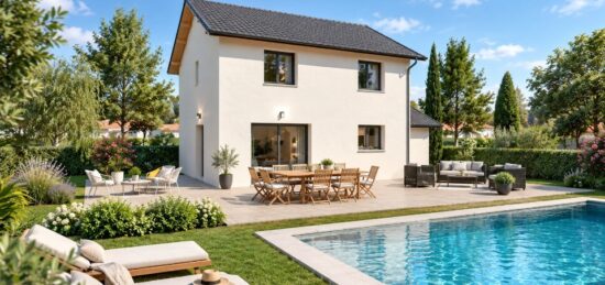 Maison neuve à Pers-Jussy, Auvergne-Rhône-Alpes