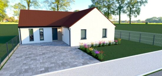 Maison neuve à Courchelettes, Hauts-de-France