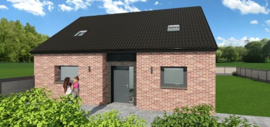 Maison neuve à Lagnicourt-Marcel, Hauts-de-France