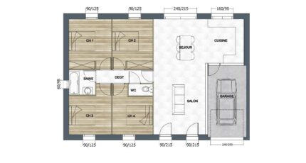 Gorges Maison neuve - 2694407-9630modele720211217RlAxo.jpeg Maisons France Confort