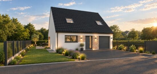 Maison neuve à Bailleul, Hauts-de-France